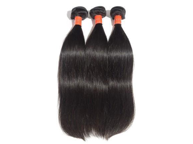 Straight Diamond 8A Virgin Peruvian Hair Natural Black 100g